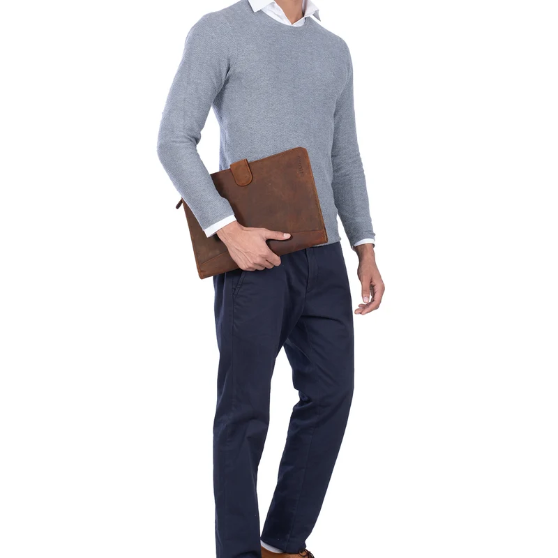"Cohen" Dokumententasche A4 Leder