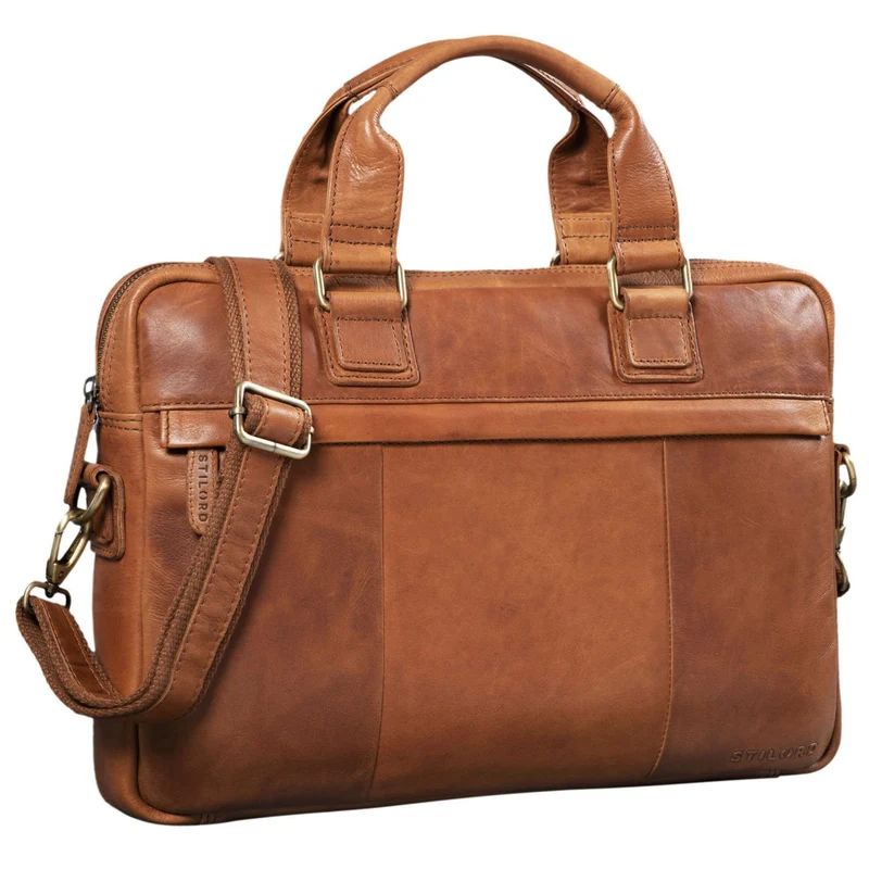 B-WARE "Andrew" Vintage Business Ledertasche