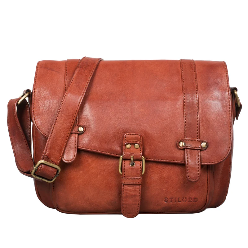 B-WARE "Lara" Vintage Umhängetasche Damen klein