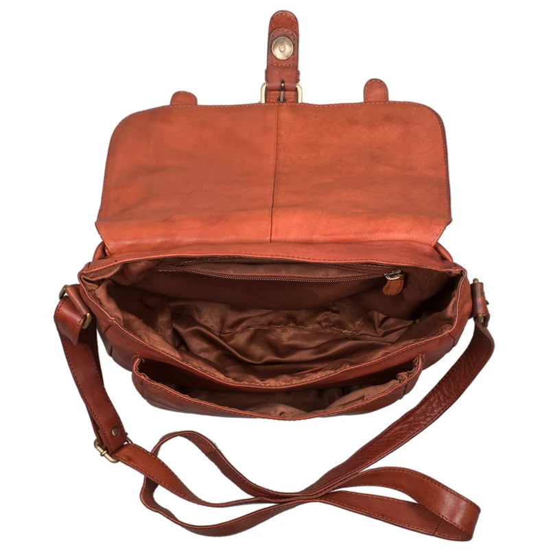 B-WARE "Lara" Vintage Umhängetasche Damen klein