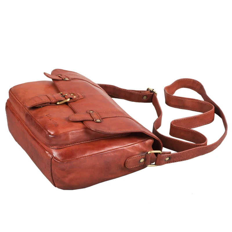 B-WARE "Lara" Vintage Umhängetasche Damen klein