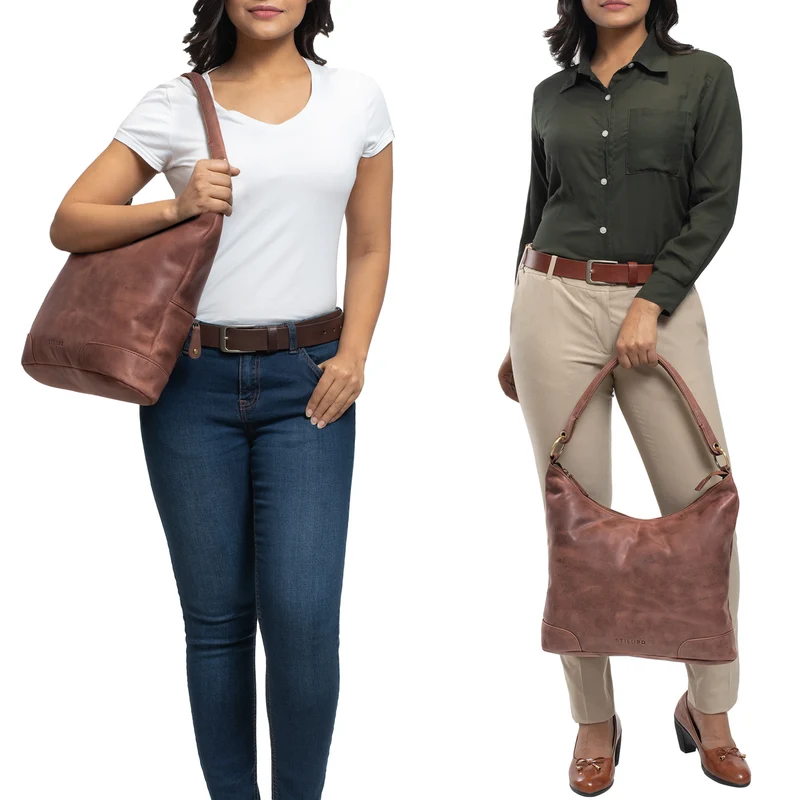 "Tessa" Handtasche Damen Leder Groß