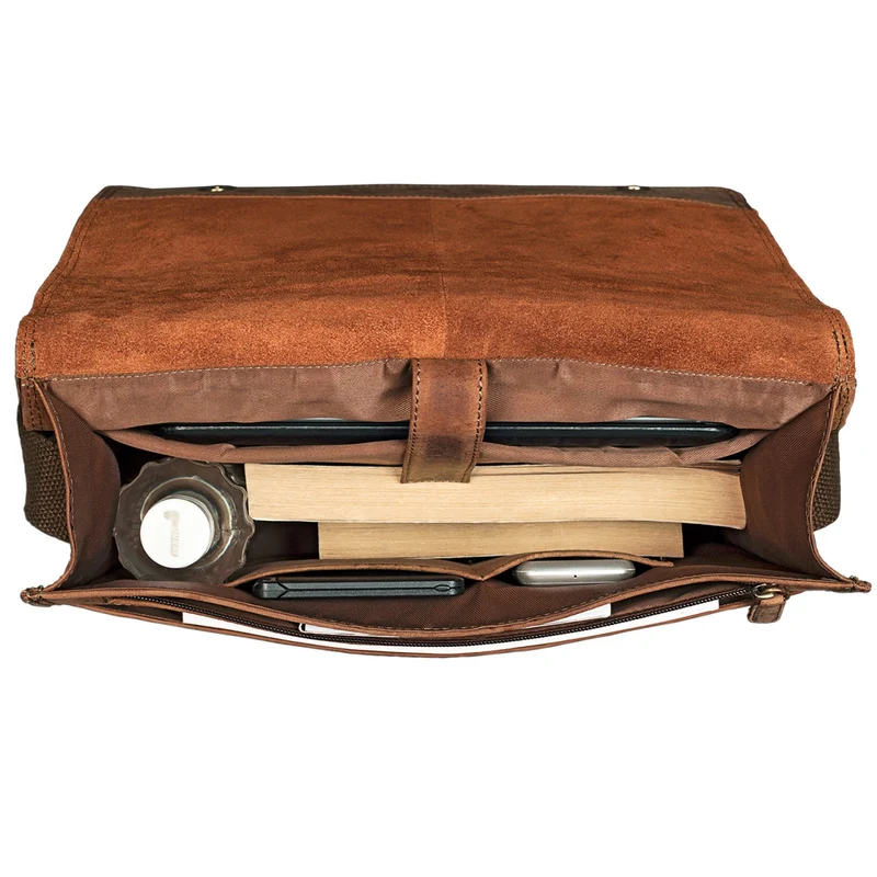 B-WARE "Noah" Vintage Umhängetasche Leder