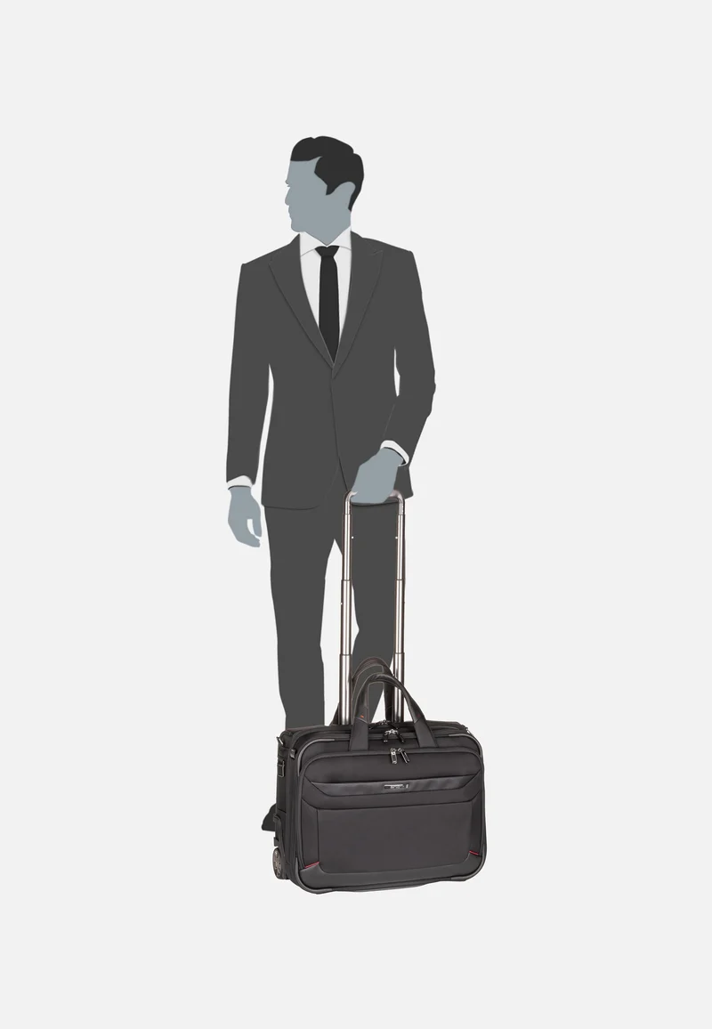 Pro-DLX 6 Rolling Tote 15.6'' Black - Pilotenkoffer