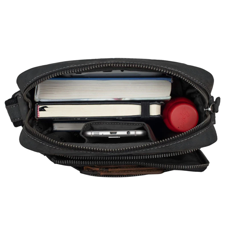 "Bruce" Vintage Herrentasche Ledertasche