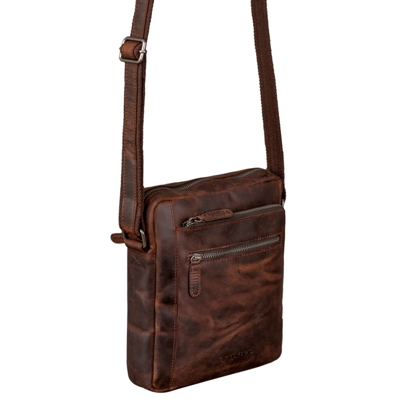"Bruce" Vintage Herrentasche Ledertasche