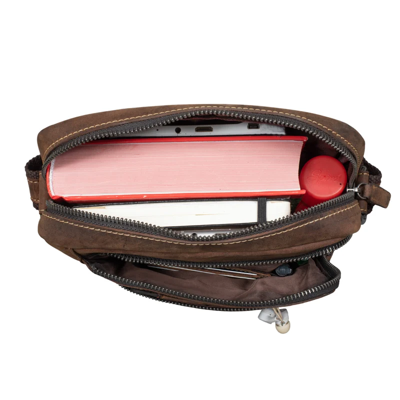 "Bruce" Vintage Herrentasche Ledertasche