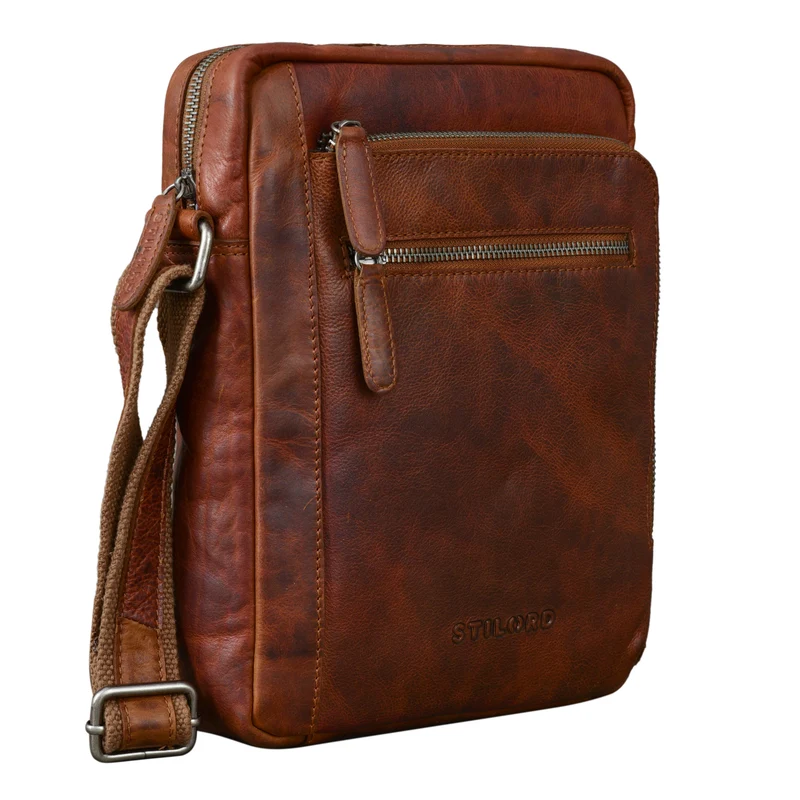 "Bruce" Vintage Herrentasche Ledertasche