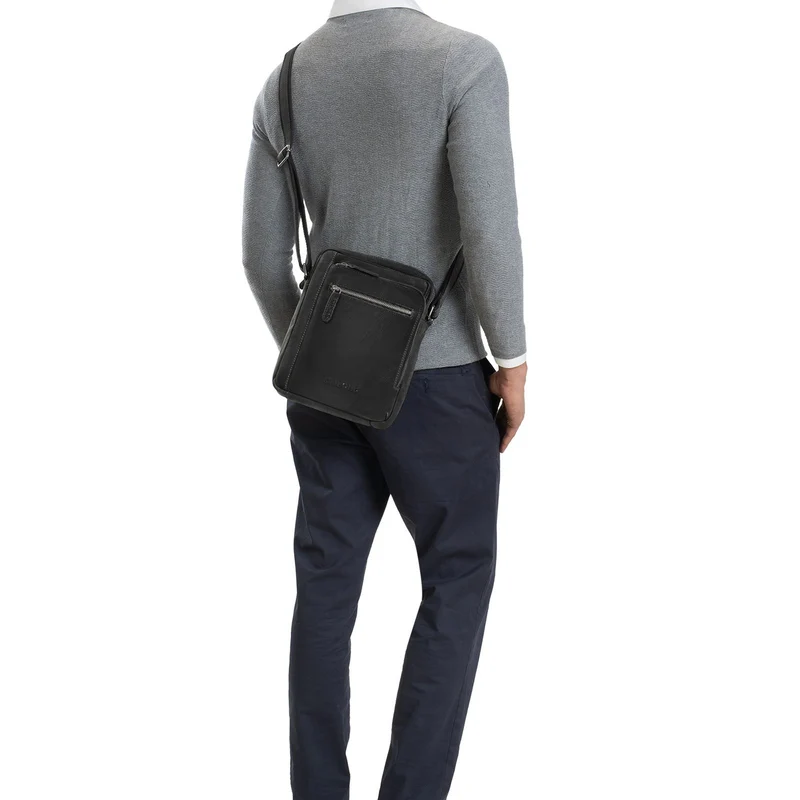 "Bruce" Vintage Herrentasche Ledertasche