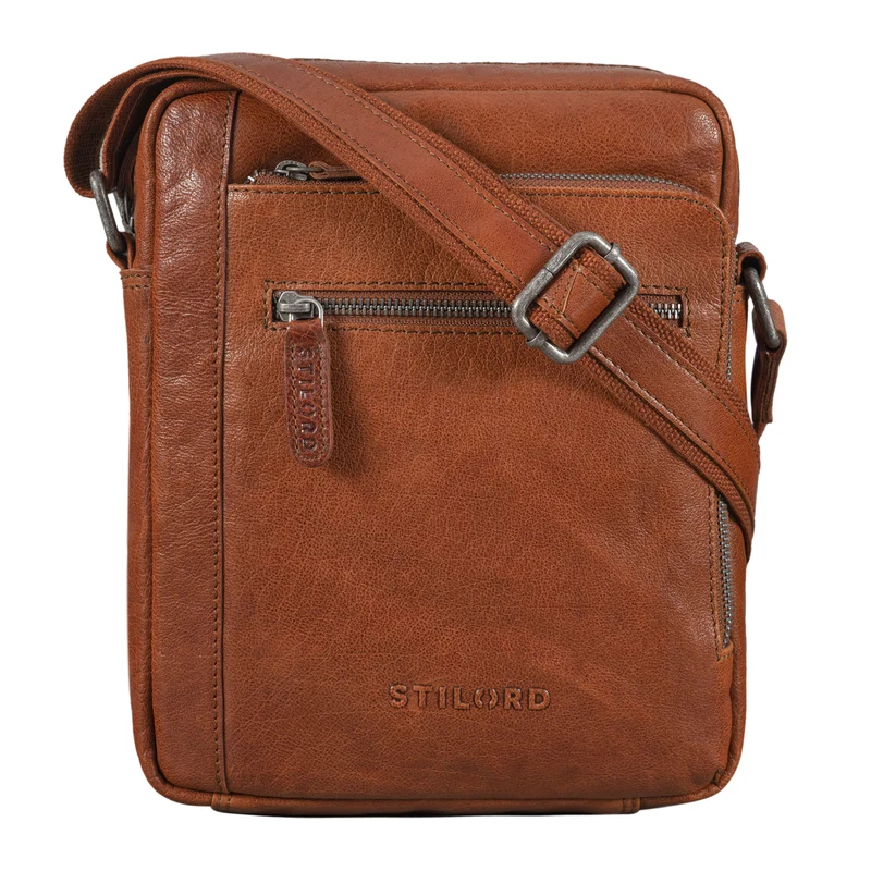"Bruce" Vintage Herrentasche Ledertasche