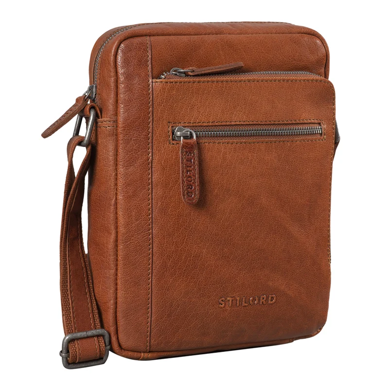 "Bruce" Vintage Herrentasche Ledertasche