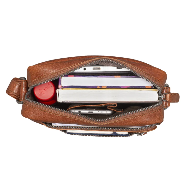 "Bruce" Vintage Herrentasche Ledertasche
