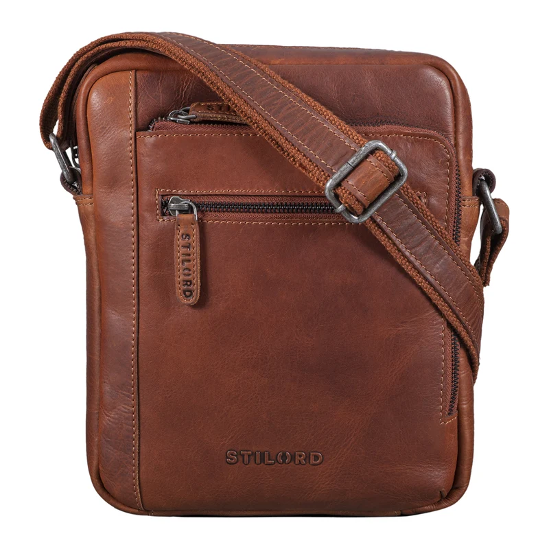 "Bruce" Vintage Herrentasche Ledertasche
