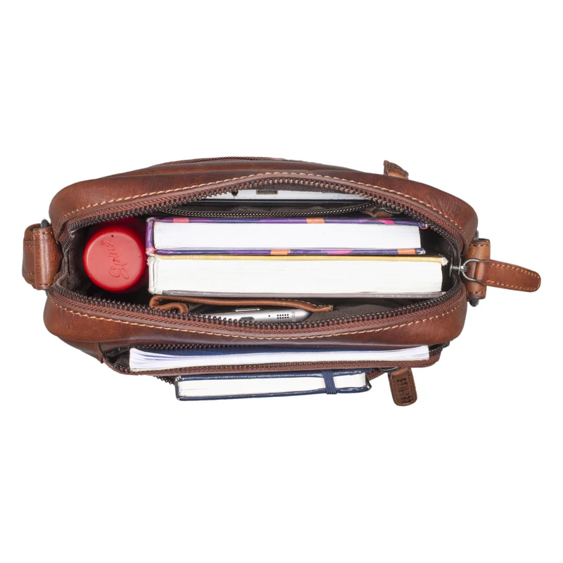 "Bruce" Vintage Herrentasche Ledertasche