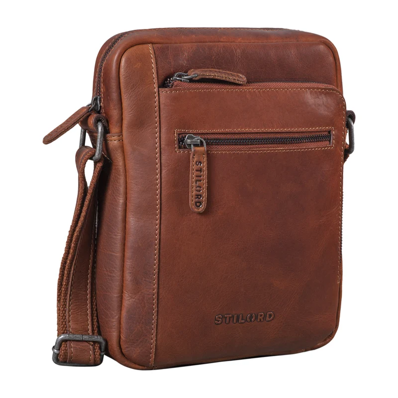 "Bruce" Vintage Herrentasche Ledertasche