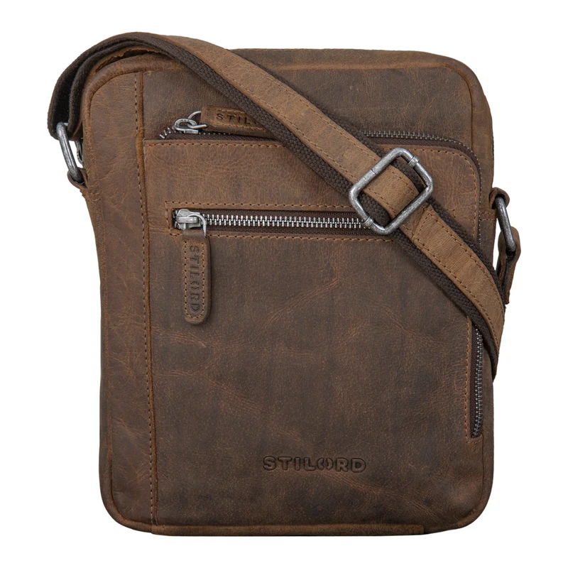 "Bruce" Vintage Herrentasche Ledertasche