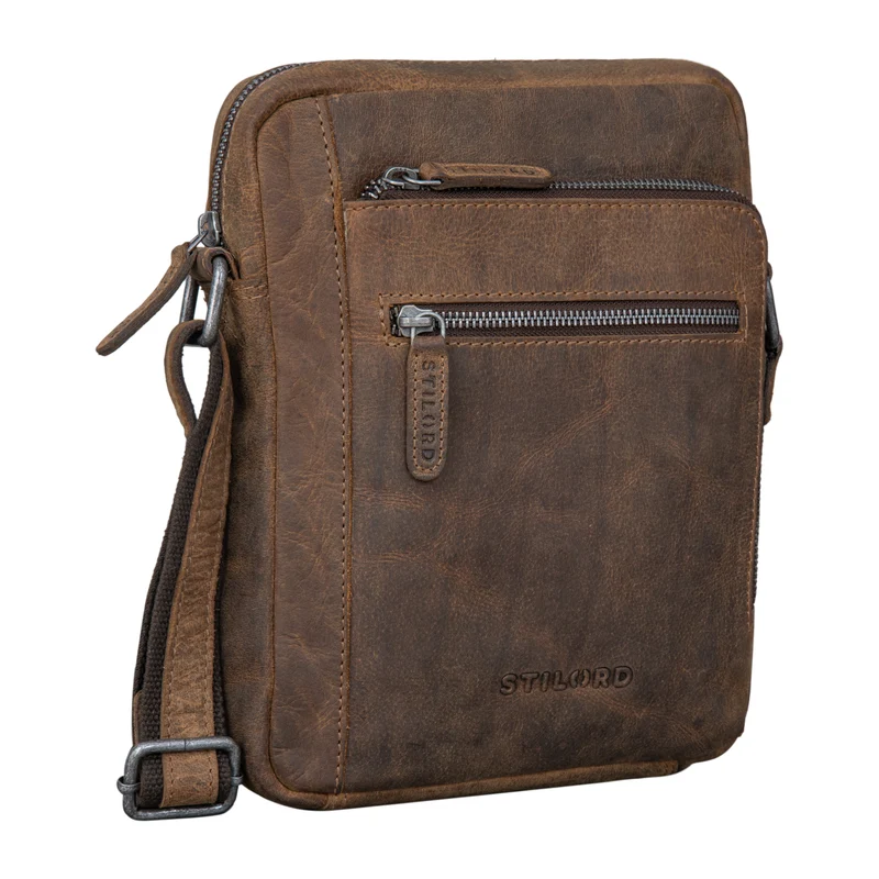 "Bruce" Vintage Herrentasche Ledertasche