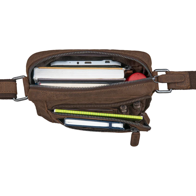 "Bruce" Vintage Herrentasche Ledertasche
