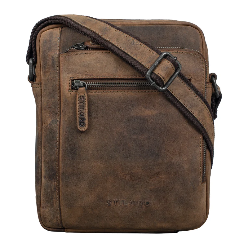 "Bruce" Vintage Herrentasche Ledertasche