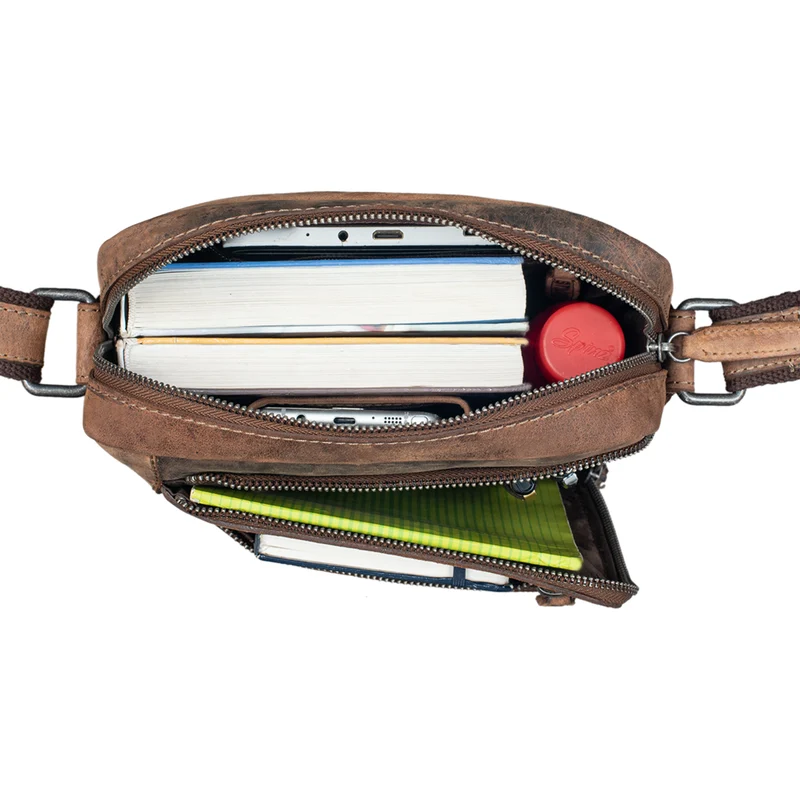 "Bruce" Vintage Herrentasche Ledertasche