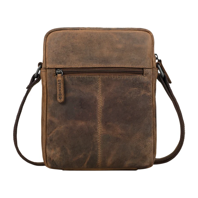 "Bruce" Vintage Herrentasche Ledertasche