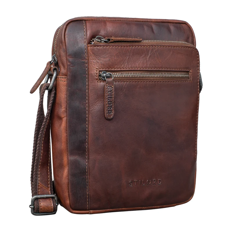 "Bruce" Vintage Herrentasche Ledertasche
