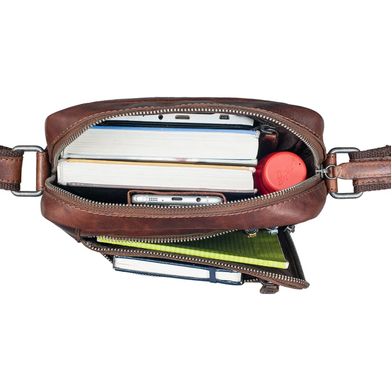 "Bruce" Vintage Herrentasche Ledertasche