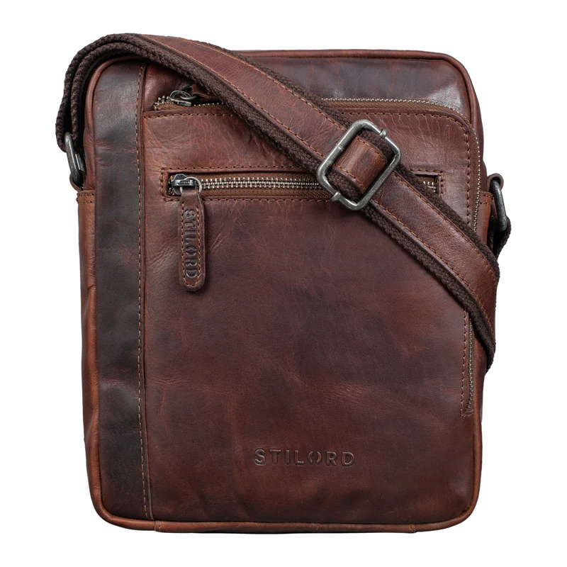 "Bruce" Vintage Herrentasche Ledertasche