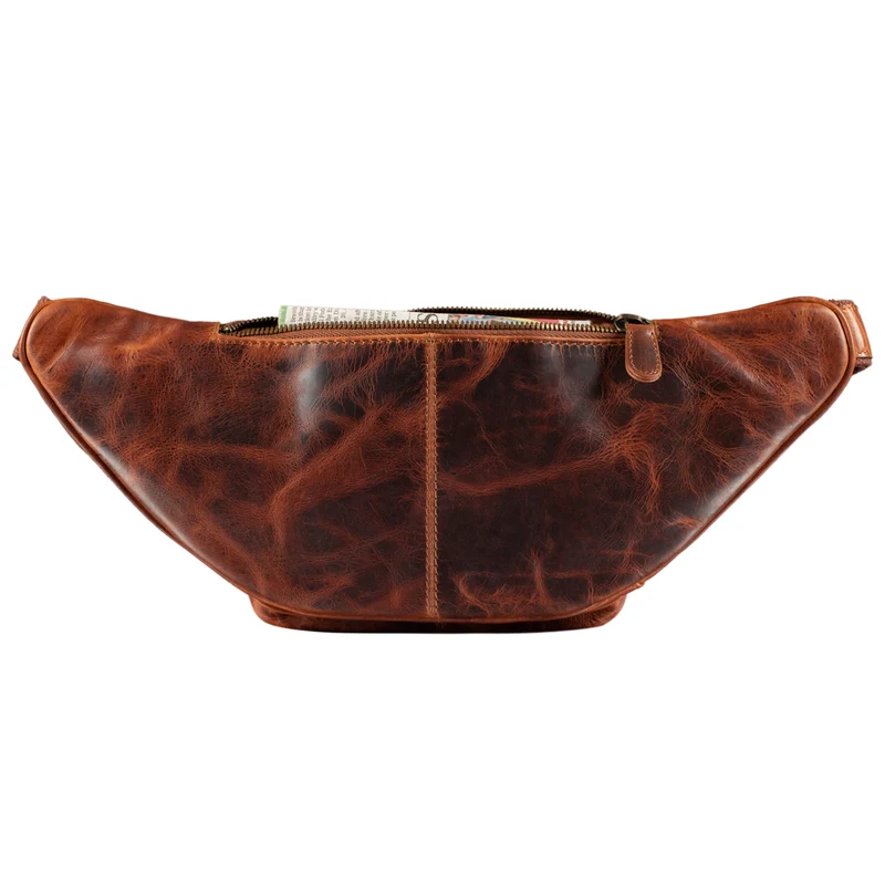 "Caspar" Gürteltasche Leder Groß