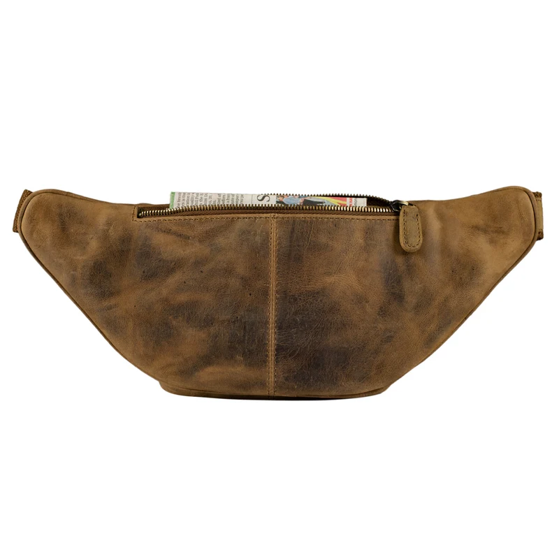 "Caspar" Gürteltasche Leder Groß