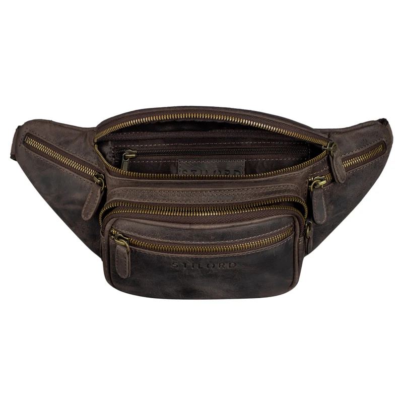 "Caspar" Gürteltasche Leder Groß