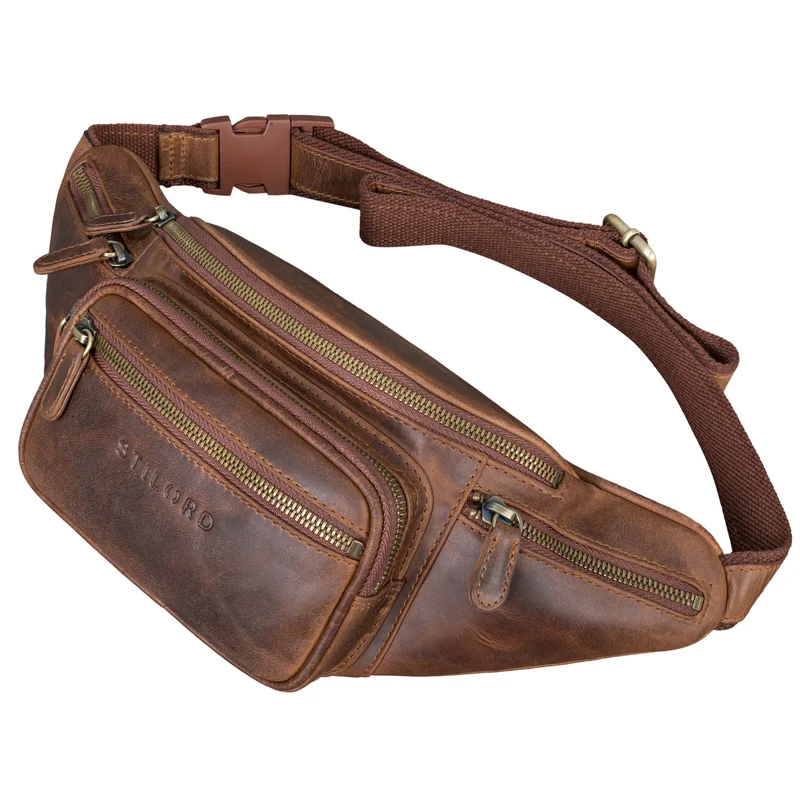 "Caspar" Gürteltasche Leder Groß