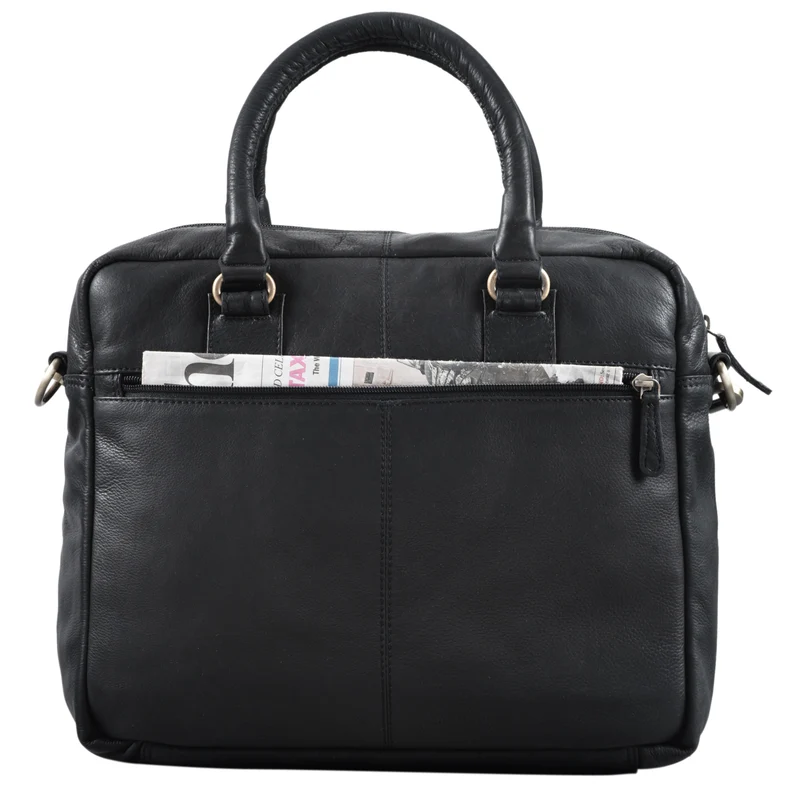B-WARE "Adam" Vintage Laptoptasche Leder