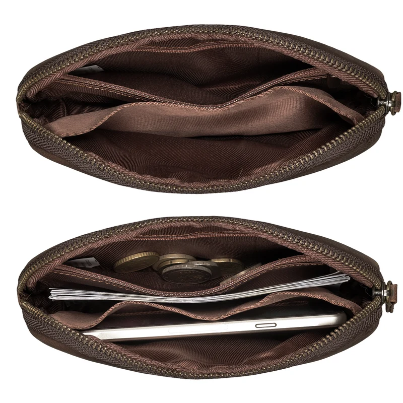 "Mike" Vintage Leder Etui für Stifte Kabel oder Schlüssel Echtleder