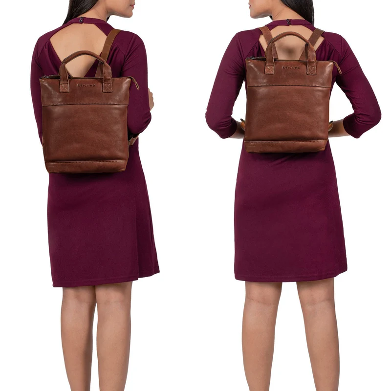 "Josie" Rucksacktasche Leder Damen