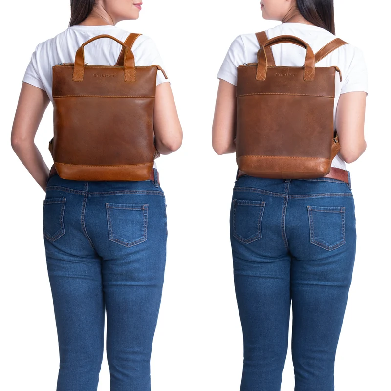 "Josie" Rucksacktasche Leder Damen
