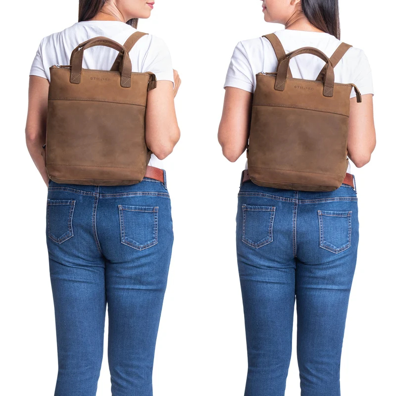 "Josie" Rucksacktasche Leder Damen