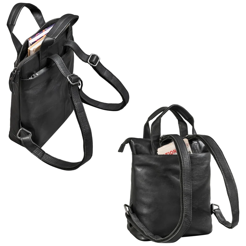 "Josie" Rucksacktasche Leder Damen