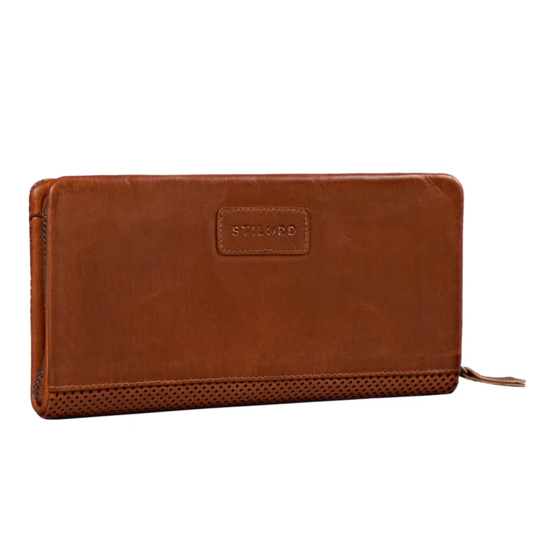 "Mina" Portmonee Damen Leder RFID