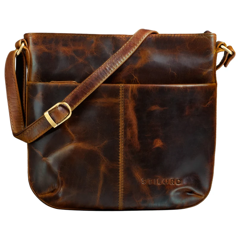"Lucy" Crossbody Bag Damen Leder