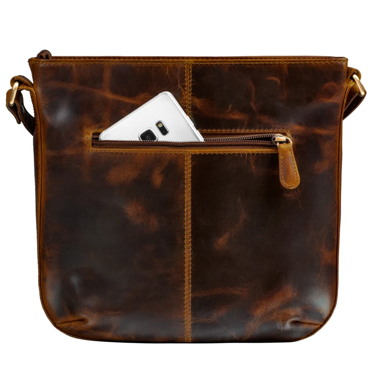 "Lucy" Crossbody Bag Damen Leder