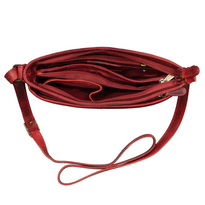 "Lucy" Crossbody Bag Damen Leder