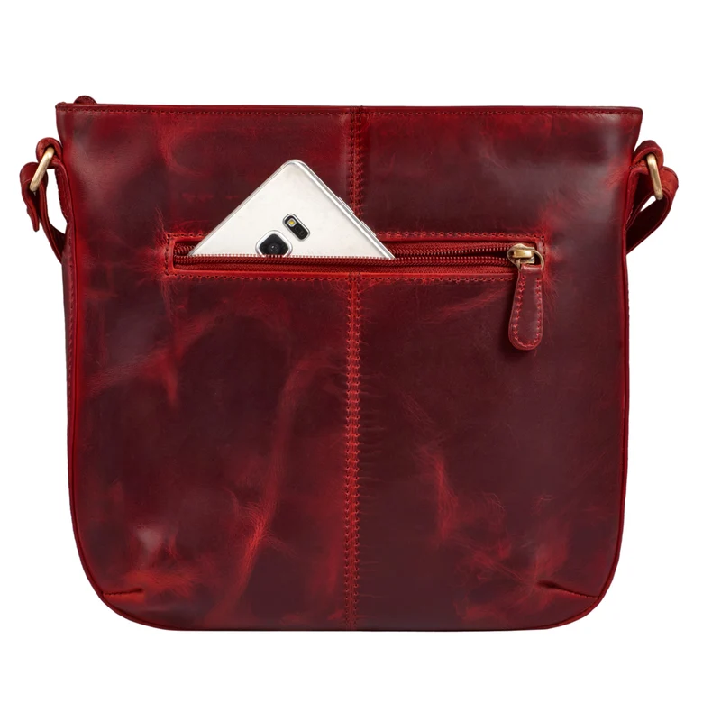 "Lucy" Crossbody Bag Damen Leder