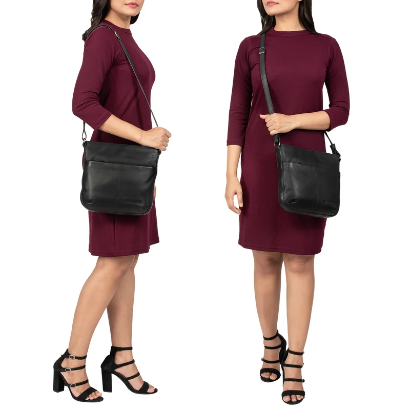 "Lucy" Crossbody Bag Damen Leder