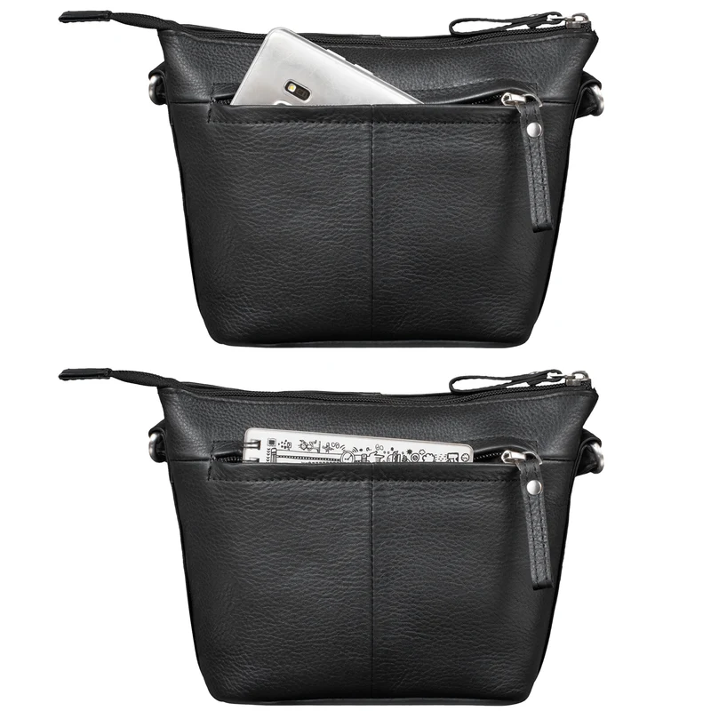 "Leila" Mini Handtasche Damen Leder