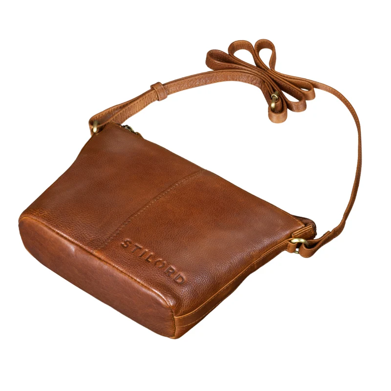 "Leila" Mini Handtasche Damen Leder