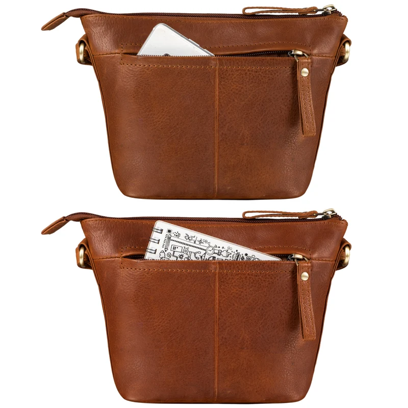 "Leila" Mini Handtasche Damen Leder
