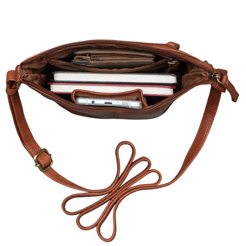 "Leila" Mini Handtasche Damen Leder
