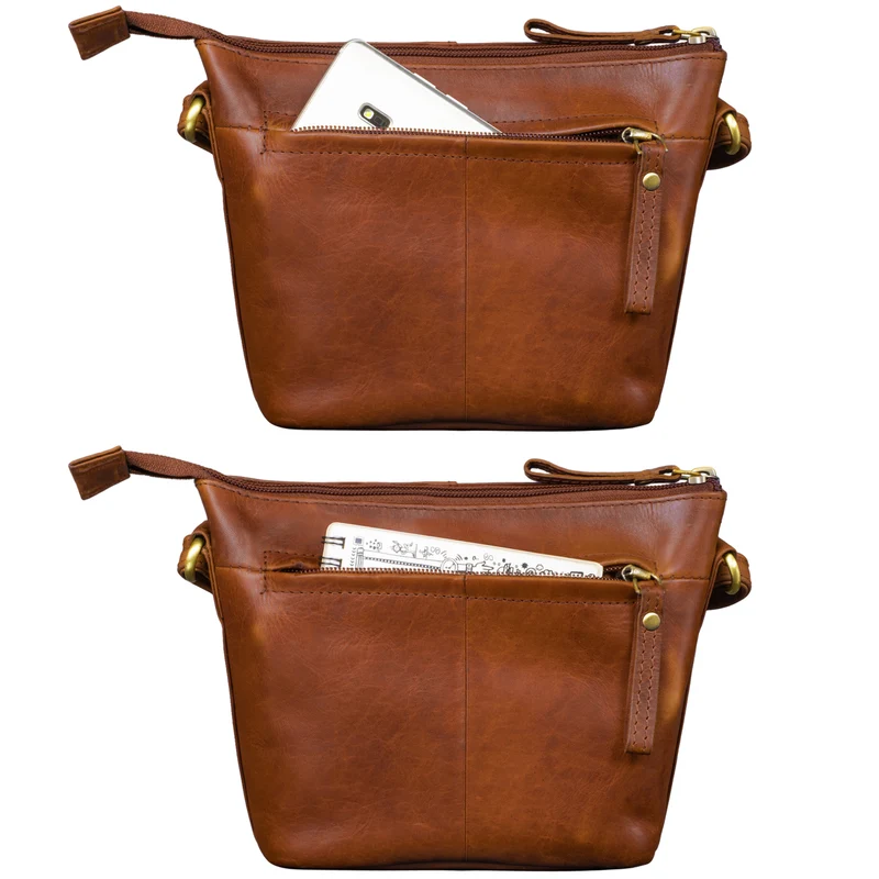 "Leila" Mini Handtasche Damen Leder