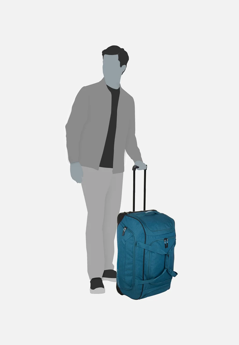 Kick Off XL Rosé - Reisetasche mit Rollen